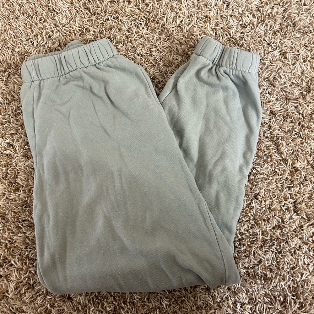 Light green Brandy Melville sweat pants